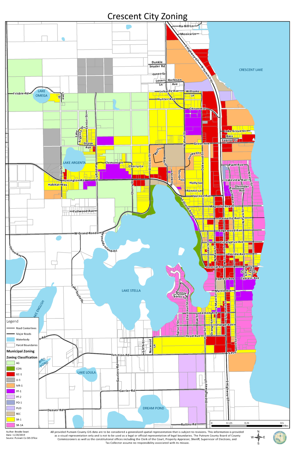 Land Use & Zoning Maps – Crescent City, Florida